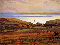 Hunt, William Holman - Fairlight Downs Sunlight on the Sea